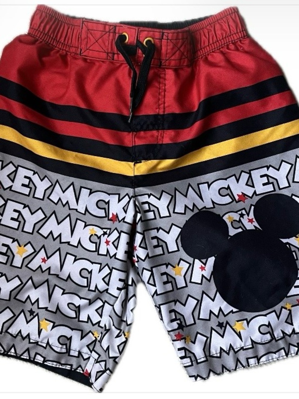 Disney Mickey Mouse Red, Black & Yellow swimsuit